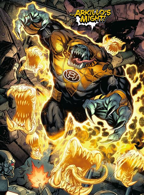 dc yellow lantern